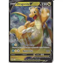 049/078 Dragonite V : Rare Holo V Pokemon GO Trading Card Game TCG Foil Half Art