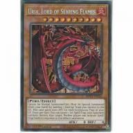 MP21-EN252 Uria, Lord of Searing Flames 1st Edition Prismatic Secret Rare YuGiOh