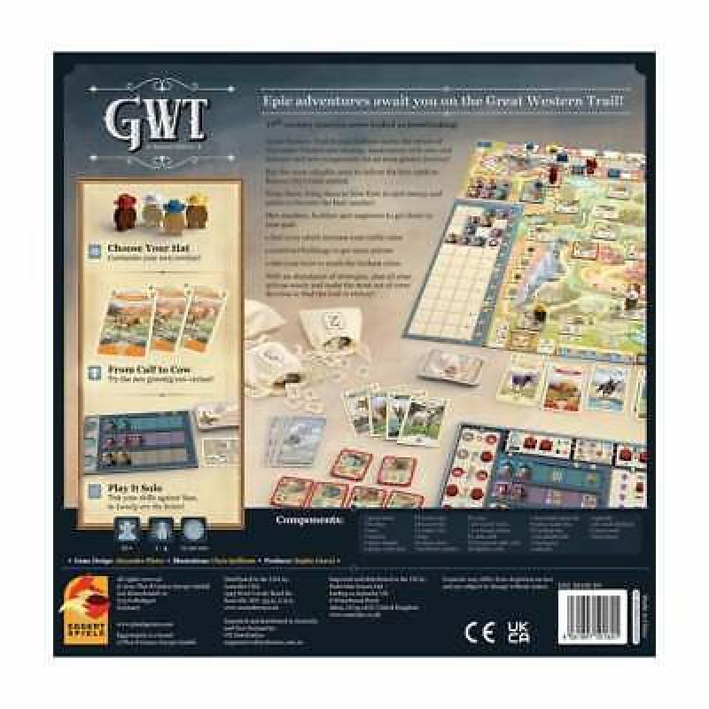 Great Western Trail Board Game 2nd Edition | New & Sealed ESG50160EN