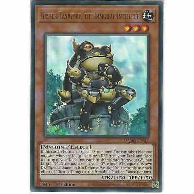 DAMA-EN017 Gizmek Taniguku, the Immobile Intellect 1st Ed Ultra Rare YuGiOh Card