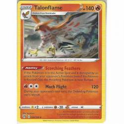 Pokemon 032/189 Talonflame Rare Sword & Shield Darkness Ablaze Trading Card Game