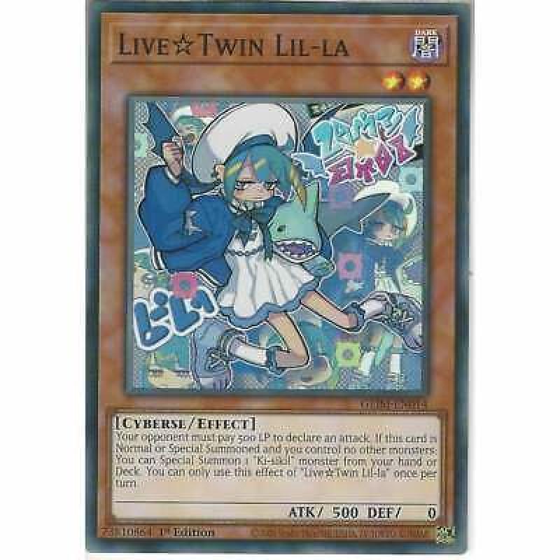 GEIM-EN014 Live Twin Lil-la | 1st Edition Super Rare YuGiOh Trading Card Genesis