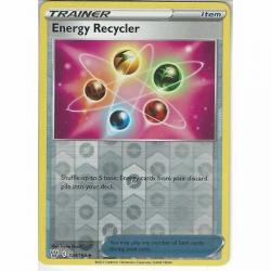 124/163 Energy Recycler Reverse Holo Uncommon Trainer Pokemon Card Battle Styles