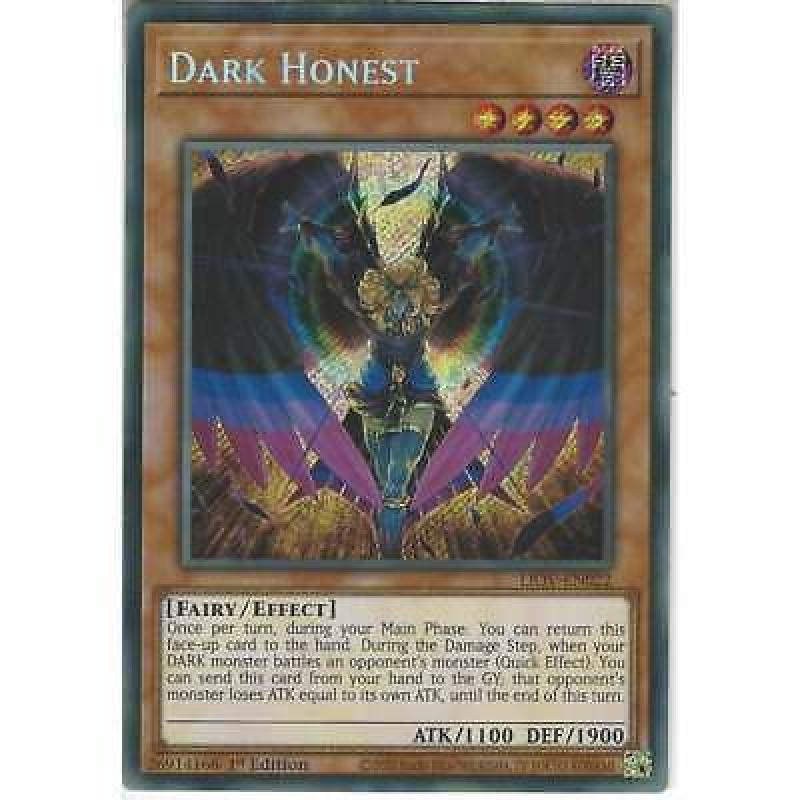 LIOV-EN022 Dark Honest | 1st Edition Secret Rare | YuGiOh Trading Card TCG