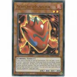 MP21-EN003 Achichi @Ignister | 1st Edition | Ultra Rare YuGiOh Trading Card Game