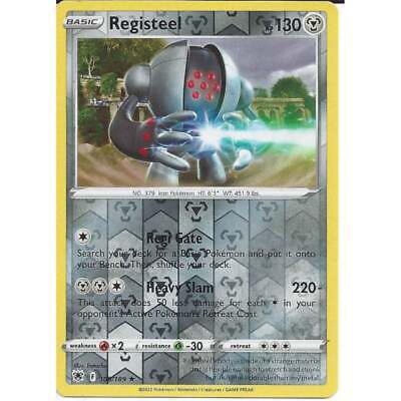 108/189 Registeel : Rare Reverse Holo - Pokemon TCG Card Astral Radiance