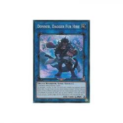 Donner, Dagger Fur Hire DABL-EN049 : YuGiOh Super Rare Card 1st Edition