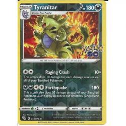 043/078 Tyranitar : Rare Reverse Holo : Pokemon GO TCG Trading Card Game