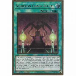 MGED-EN050 Numeron Chaos Ritual - 1st Edition Premium Gold Rare - YuGiOh Card