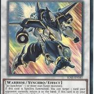 YU-GI-OH CARD: JET WARRIOR - ULTRA RARE - SDSE-EN041 - 1st EDITION