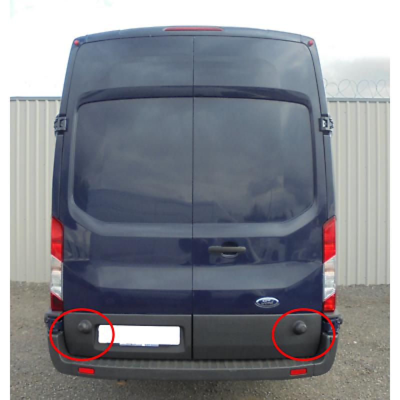 Rear Door Stop Magnet Cover Left / Right For Ford Transit MK8 2013 On 1857659