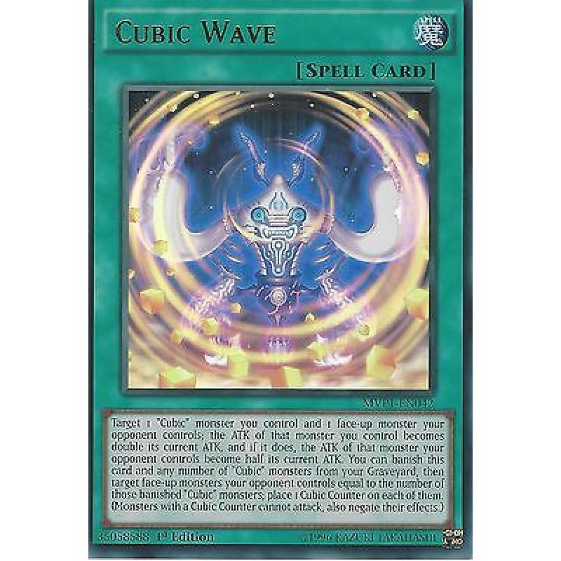 YU-GI-OH ULTRA RARE: CUBIC WAVE - MVP1-EN042 - 1st EDITION