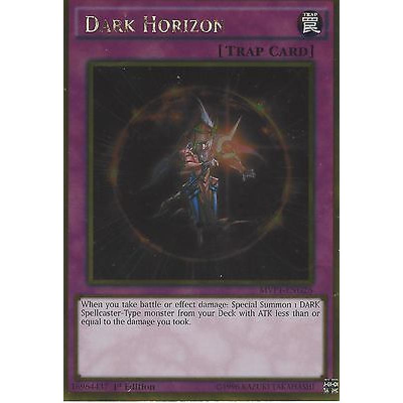 YU-GI-OH CARD: DARK HORIZON - GOLD RARE - GP-MVP1-ENG26 - 1ST EDITION