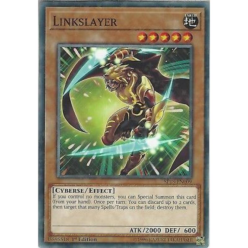 Yu-Gi-Oh: LINKSLAYER - SP18-EN009 - Starfoil Rare Card - 1st Edition