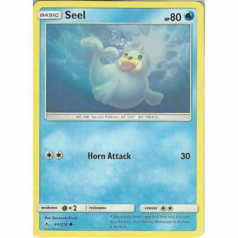 44/214 Seel Common: Pokemon Trading Card Game SM-10 Unbroken Bonds