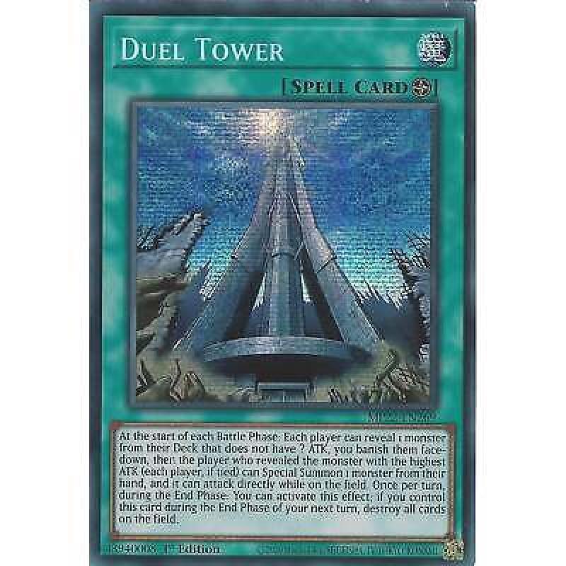 Duel Tower MP22-EN269 : YuGiOh Prismatic Secret Rare Card : 1st Edition