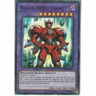 SHVA-EN036 Vision HERO Trinity | 1st Edition | Super Rare Card YuGiOh TCG Fusion