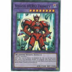 SHVA-EN036 Vision HERO Trinity | 1st Edition | Super Rare Card YuGiOh TCG Fusion