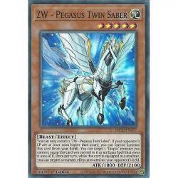 ZW - Pegasus Twin Saber MP22-EN057 : YuGiOh Super Rare Card : 1st Edition