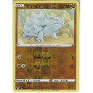 096/202 Rhyhorn | Common Reverse Holo Card Pokemon TCG Sword & Shield (Base Set)