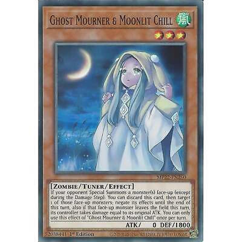 Ghost Mourner & Moonlit Chill MP22-EN260 : YuGiOh Super Rare Card : 1st Edition