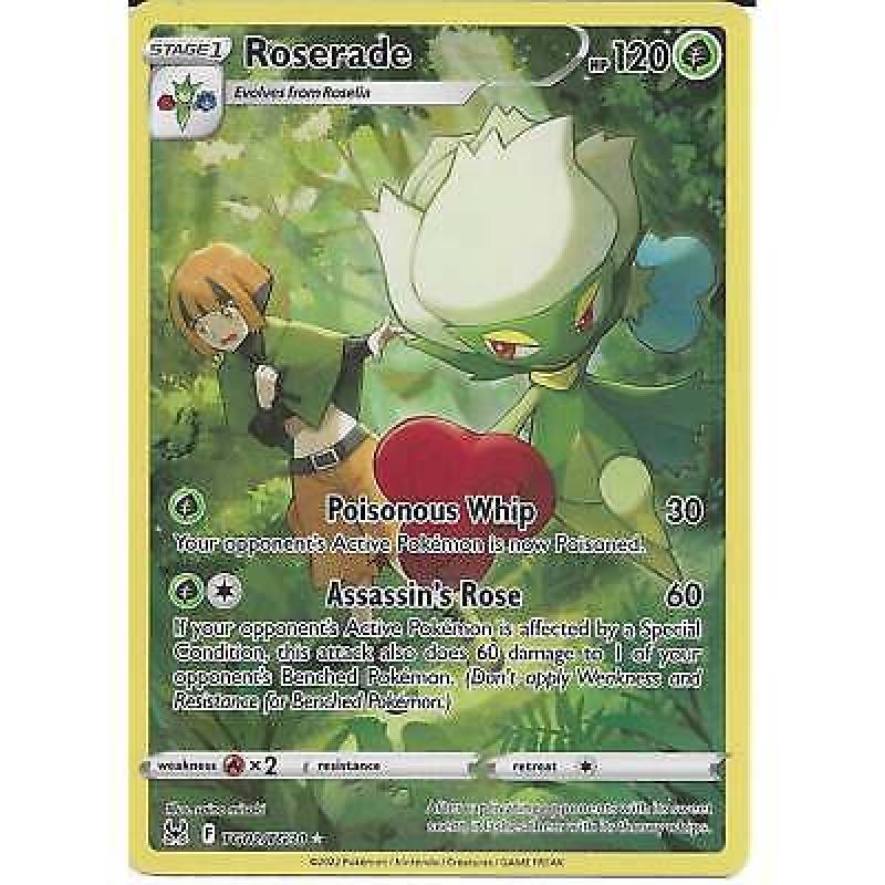 TG02/TG30 Roserade : Pokemon TCG : Rare Holo Card : Lost Origin Trainer Gallery