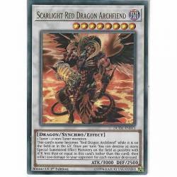 DUDE-EN013 Scarlight Red Dragon Archfiend | 1st Edition | Ultra Rare Card YuGiOh